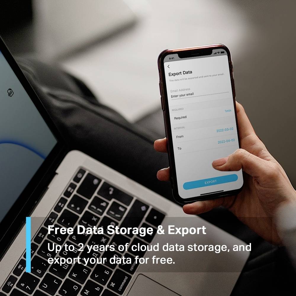TP-LINK Temperatursensor und Luftfeuchtesensor Smarter Temperatur- und Feuchtigkeitsmonitor Mini