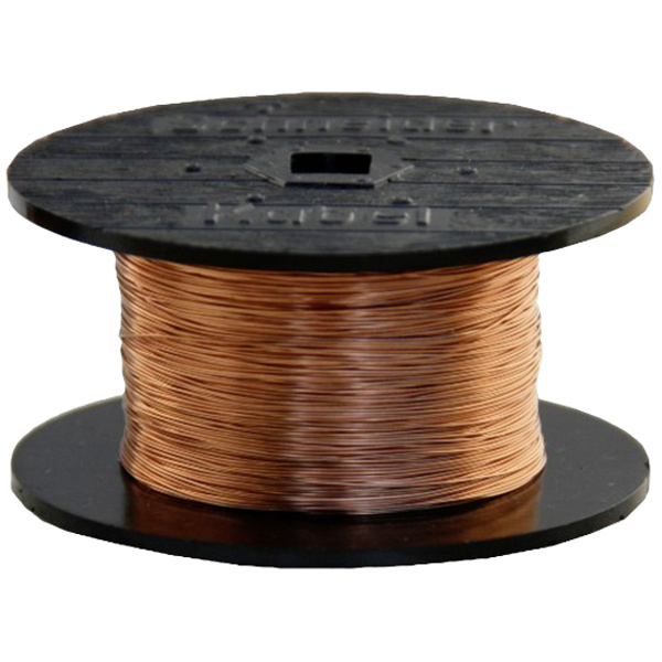 Econ connect Kupferlackdraht Außen-Durchmesser (inkl. Isolierlack)=0.2 mm 100 m