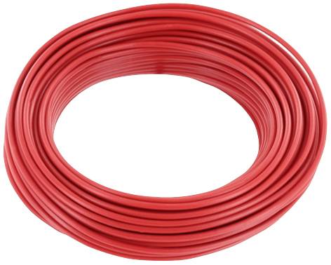 Econ connect KD05RT10 Schaltdraht 1 x 0.2 mm² Rot 10 m