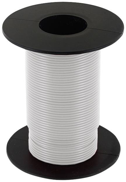 Econ connect KL025WS25 Litze 1 x 0.25mm² Weiß 25m