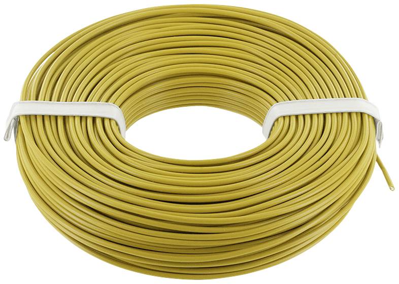 Econ connect KL05GE40 Litze 1 x 0.5mm² Gelb 40m