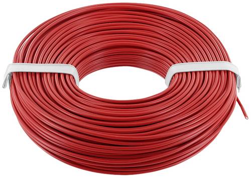 Econ connect KL05RT40 Litze 1 x 0.5mm² Rot 40m