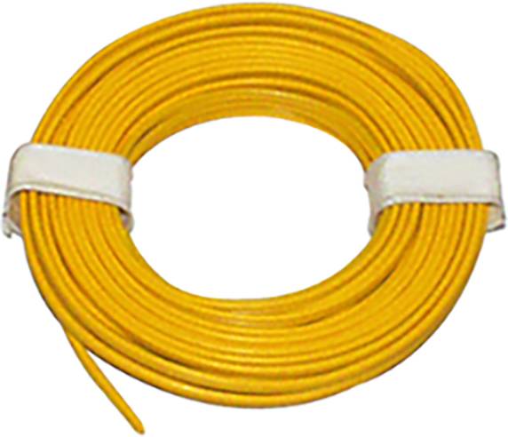 Econ connect ZKL014GE5 Litze 2 x 0.14mm² Gelb 5m