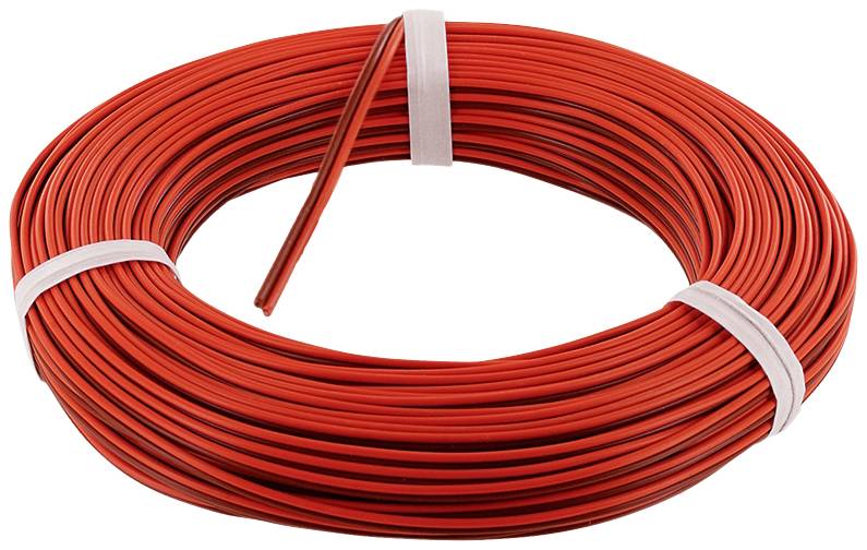 Econ connect ZKL075RTBR20 Litze 2 x 0.75mm² Rot, Braun 20m