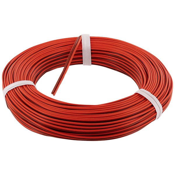 econ connect ZKL075RTBR20 Fil de câblage 2 x 0.75 mm² rouge, marron 20 m