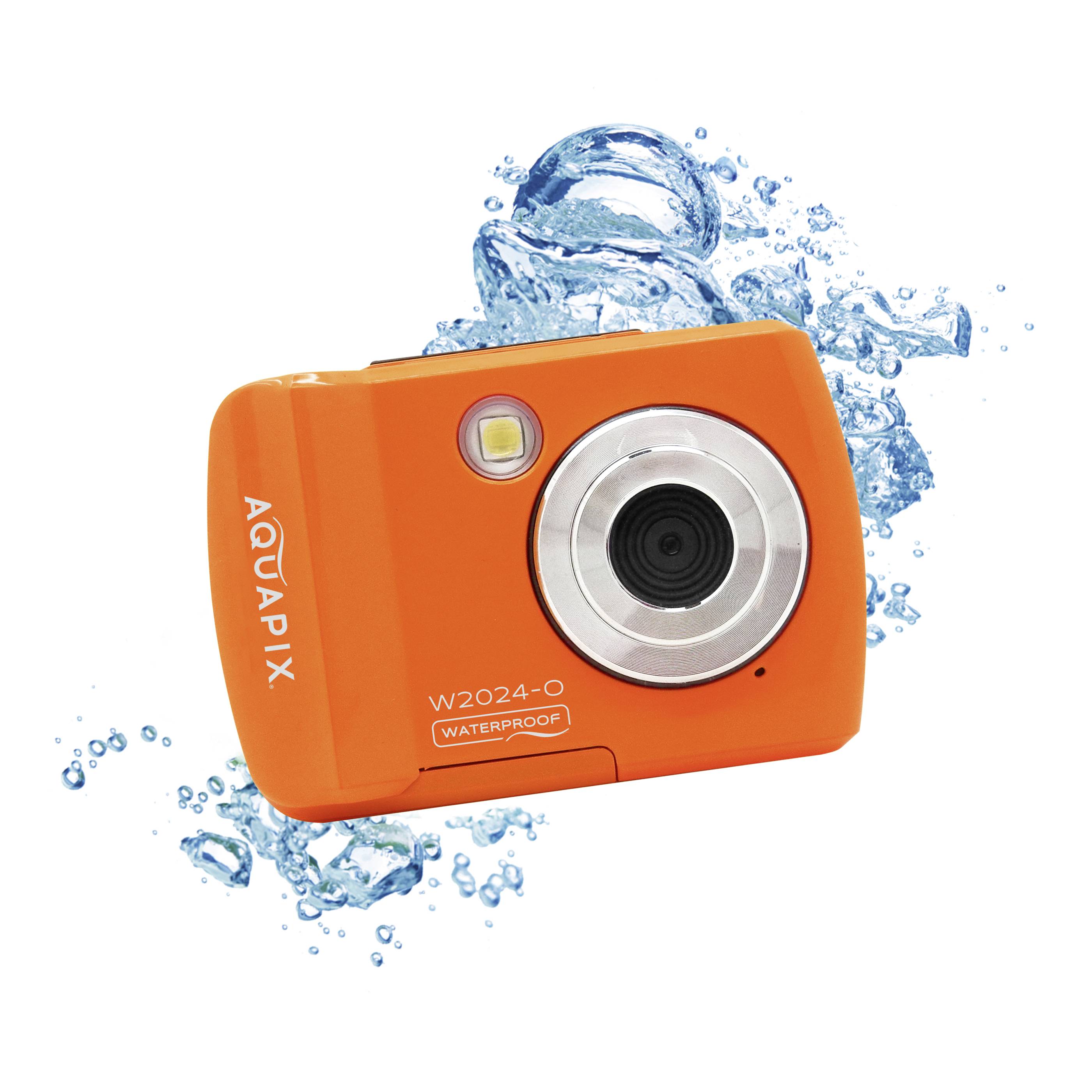 Aquapix W2024 Splash Orange Digitalkamera 16 Megapixel Orange Wasserdicht