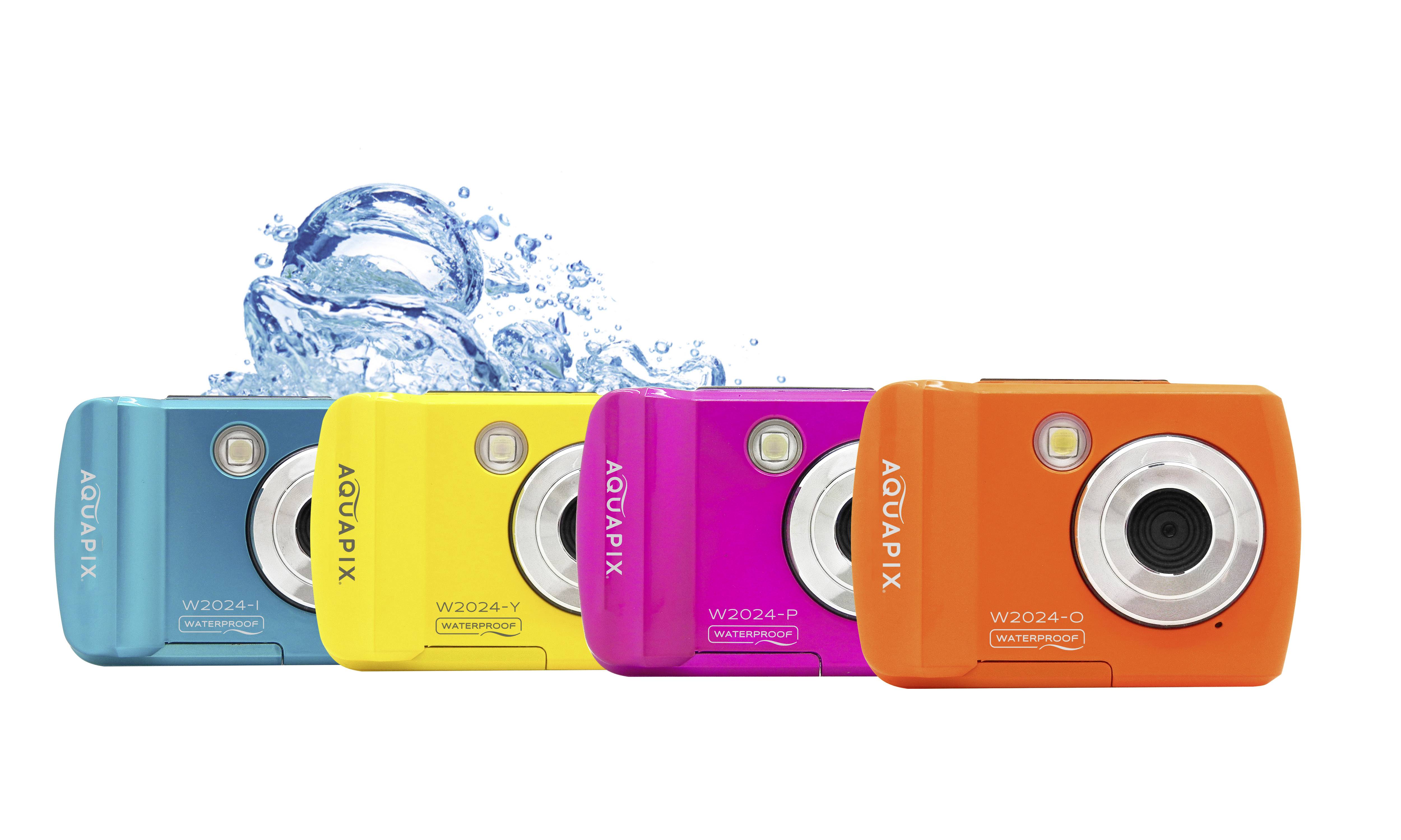 Aquapix W2024 Splash Orange Digitalkamera 16 Megapixel Orange Wasserdicht