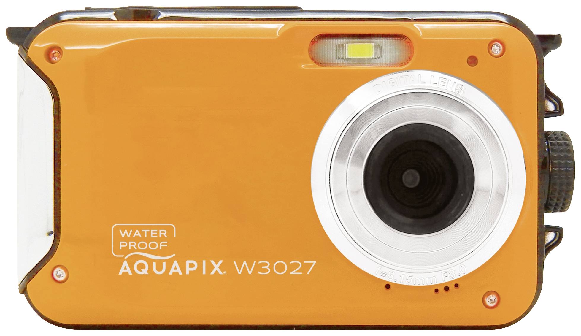 Aquapix W3027-O Wave Orange Digitalkamera 5 Megapixel Orange Wasserdicht