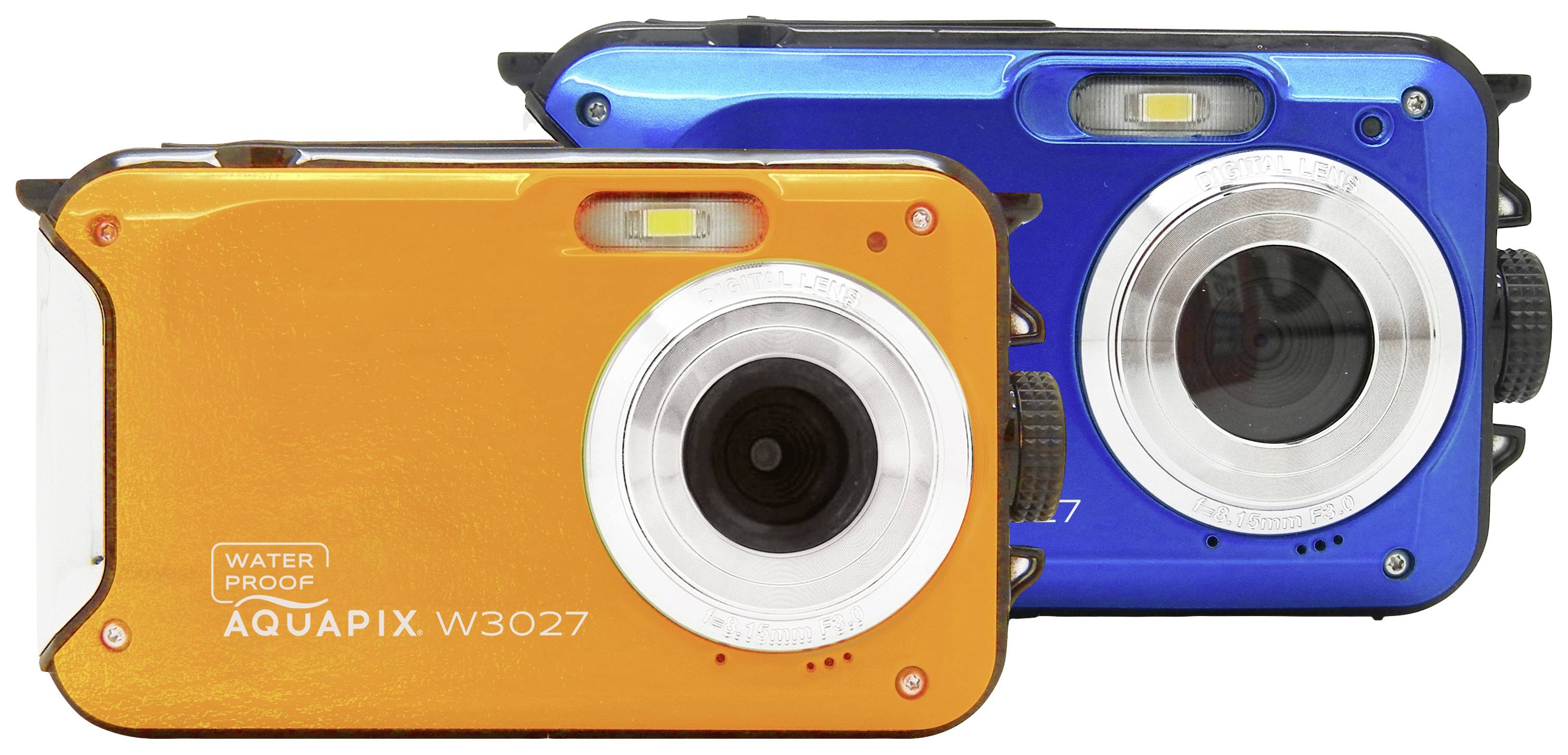 Aquapix W3027-M Wave Marine Blue Digitalkamera 5 Megapixel Marineblau Wasserdicht