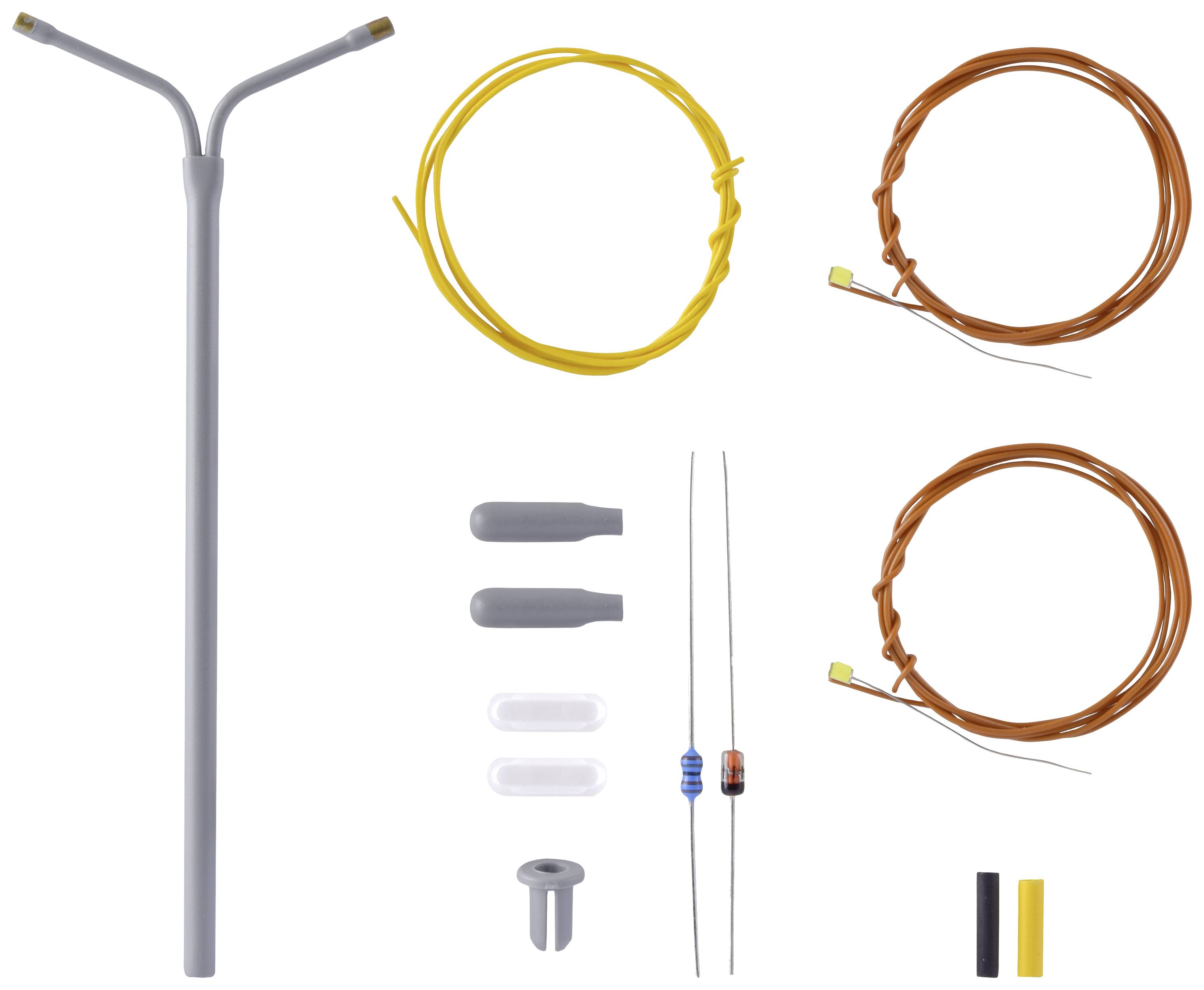 Viessmann Modelltechnik TT Peitschenleuchte doppelt Bausatz 6923 1 St.
