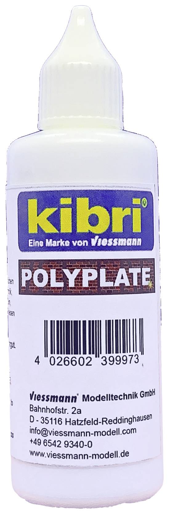 Kibri Polyplate Kleber 39997 80ml