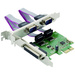 Conceptronic SPC01G 1+2 Port Serielle/Parallele Steckkarte PCIe, Parallel (IEEE 1284), Seriell