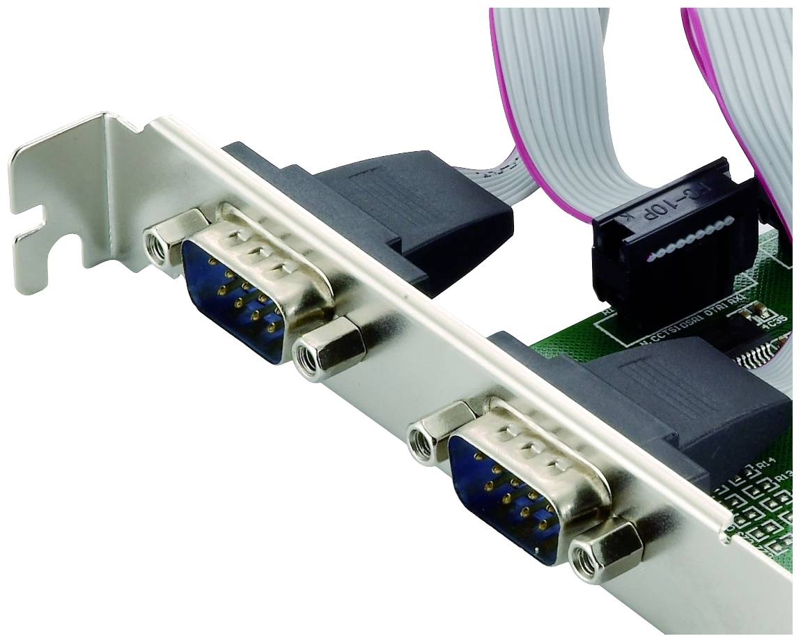 Conceptronic SRC01G 2 Port Serielle Steckkarte PCIe, Seriell (9pol.) PCIe