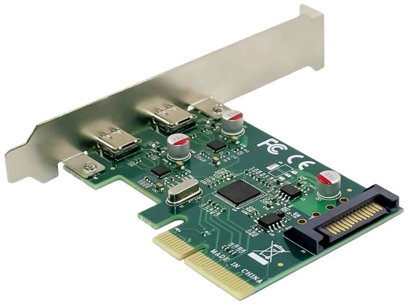 Conceptronic EMRICK07G 2 Port USB-C® 3.1 Gen2 Schnittstellenkarte PCIe, USB-C® PCIe x4