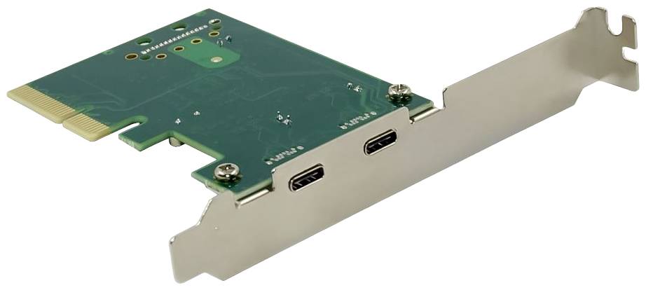 Conceptronic EMRICK07G 2 Port USB-C® 3.1 Gen2 Schnittstellenkarte PCIe, USB-C® PCIe x4