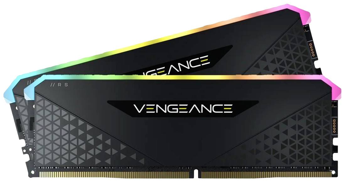 Corsair Vengeance RGB RS DDR4 PC-Arbeitsspeicher Kit DDR4 16 GB 2 x 8 GB Non-ECC 3200 MHz 288pin DIMM CL16-20-20-38 CMG16GX4M2E3200C16