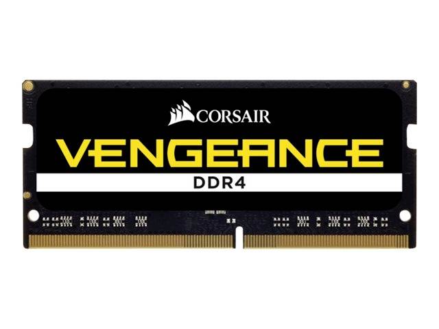 SO DDR4 16GB PC 3200 CL22 CORSAIR VENGEANCE Black retail Multimedia-Technik Speichermodule