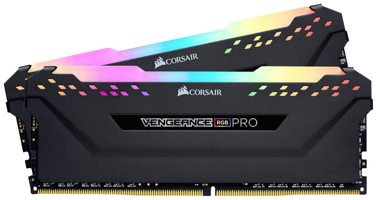 Corsair Vengeance RGB PRO DDR4 PC-Arbeitsspeicher Kit DDR4 32 GB 2 x 16 GB Non-ECC 3600 MHz 288pin