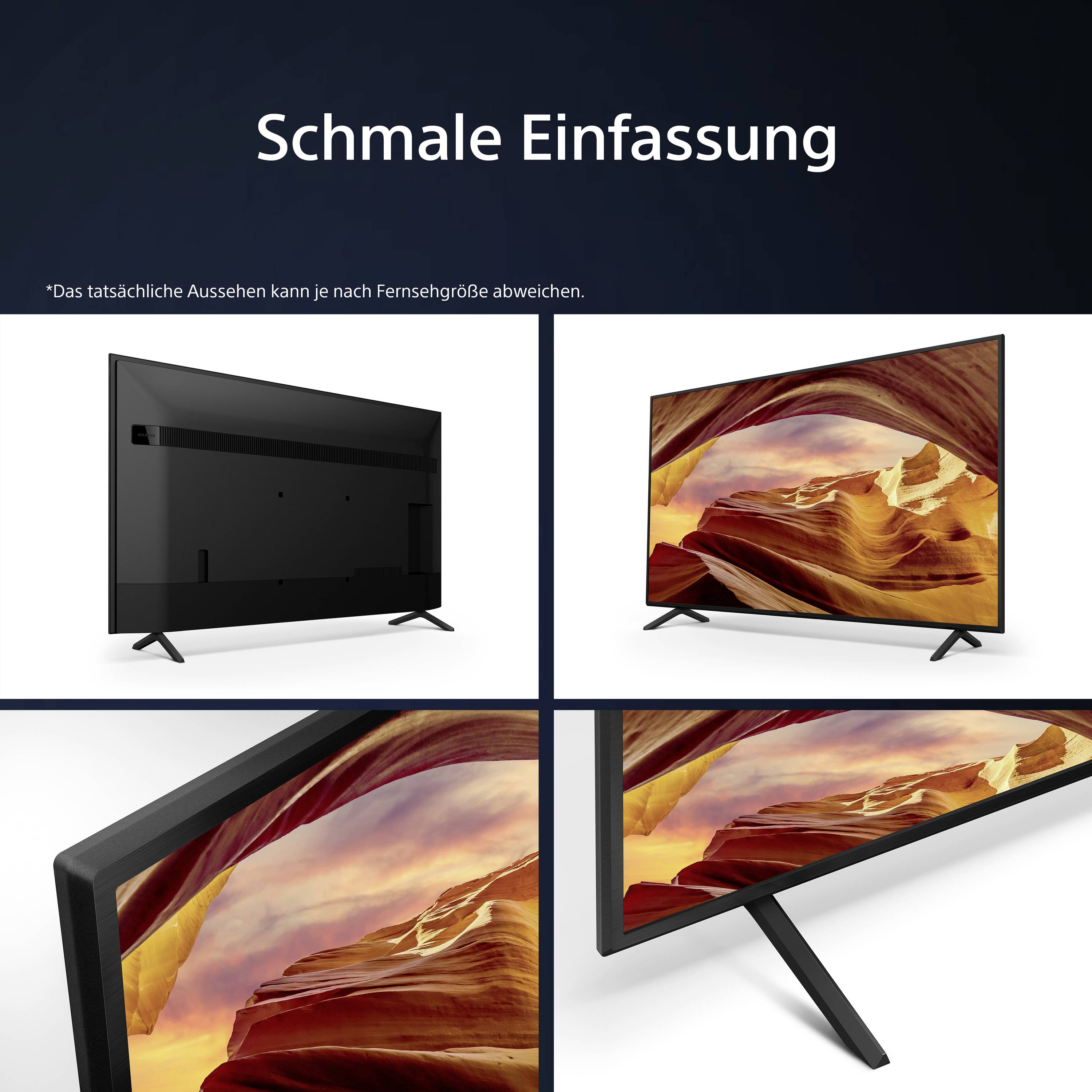 Sony KD65X75WLAEP LED-TV 165.1 cm 65 Zoll EEK F (A - G) CI+, WLAN, UHD, Smart TV Schwarz