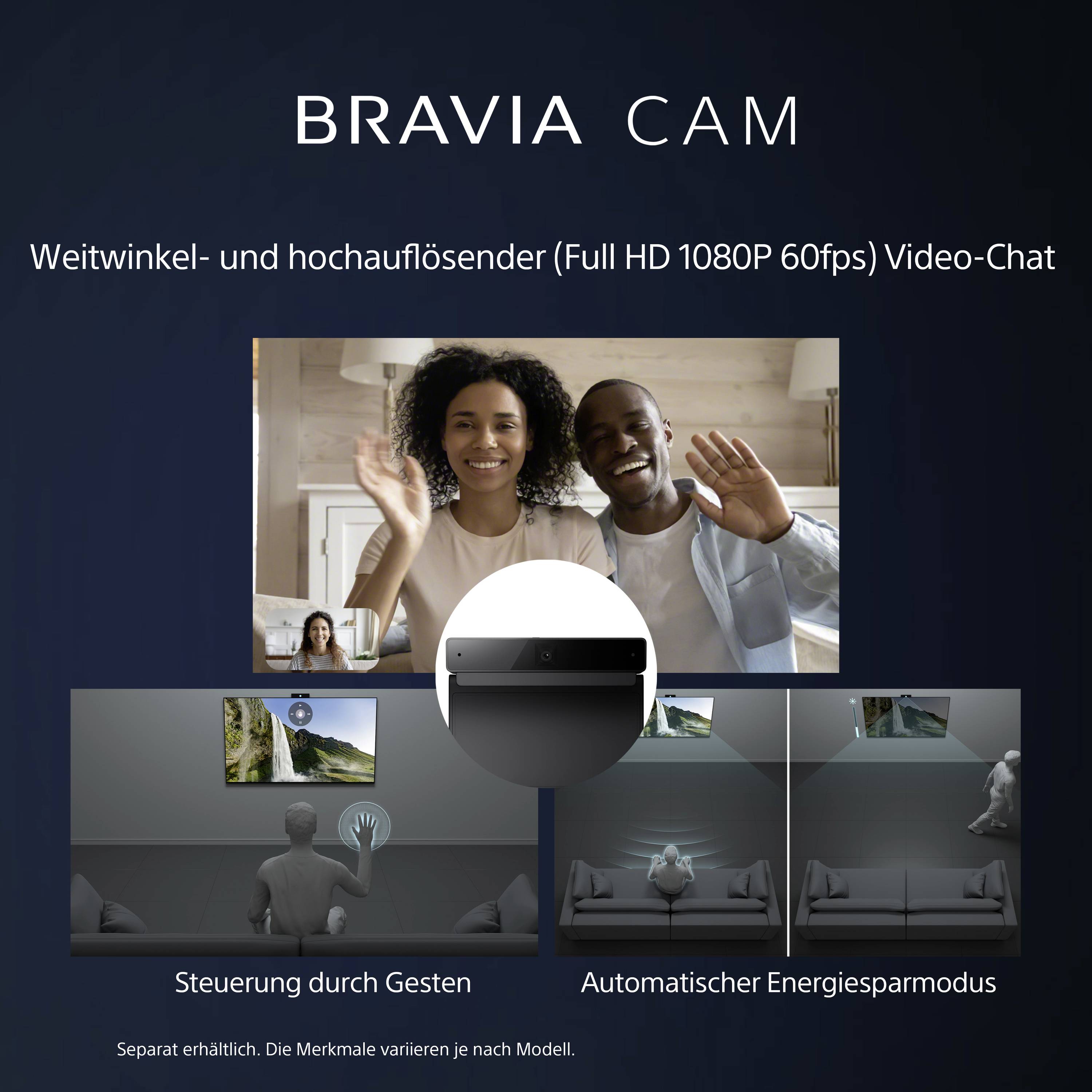 Sony KD55X85LAEP LCD-TV 139.7 cm 55 Zoll EEK F (A - G) CI+, DVB-C, DVB-S, DVB-S2, DVB-T, DVB-T2, WLAN, UHD, Smart TV Schwarz