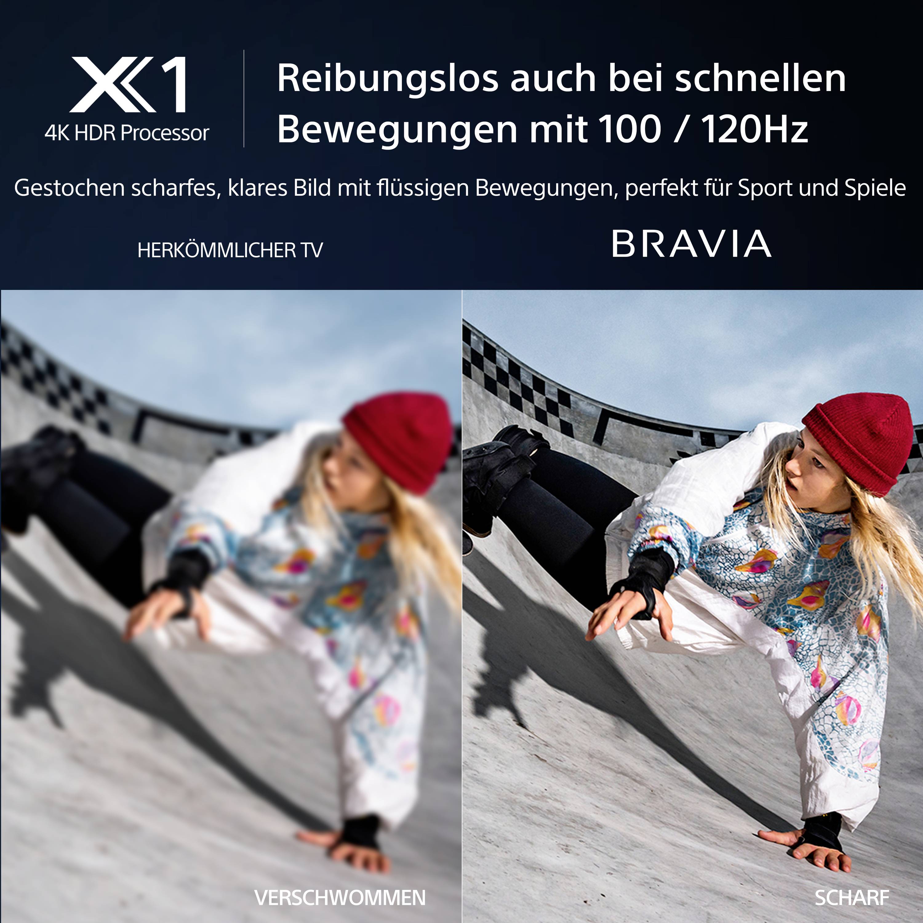 Sony KD65X85LAEP LCD-TV 165.1 cm 65 Zoll EEK F (A - G) CI+, DVB-C, DVB-S, DVB-S2, DVB-T, DVB-T2, WLAN, UHD, Smart TV Schwarz