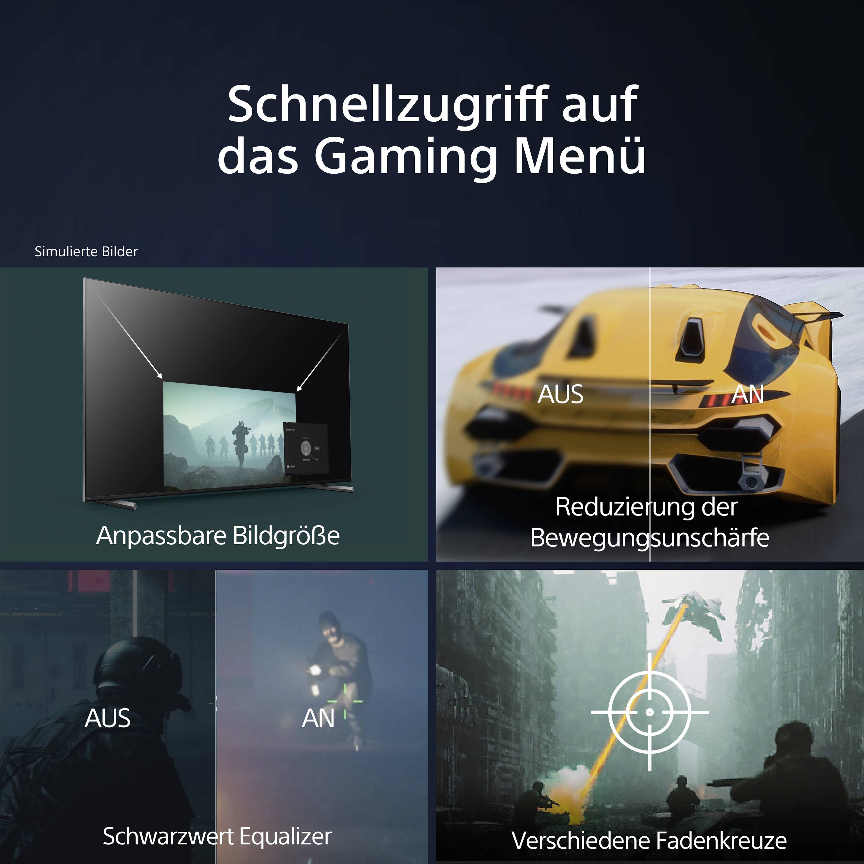 Sony XR85X90LPAEP LED-TV 215.9 cm 85 Zoll EEK E (A - G) CI+, DVB-C, DVB-S, DVB-S2, DVB-T, DVB-T2, Smart TV, UHD, WLAN Silber