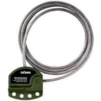 DÖRR Universal Cable Lock 204452 Kabelschloss DÖRR Universal Cable Lock 204452 Kabelschloss