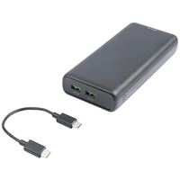 Deltaco - a nordic brand PB-C1004 Powerbank 20000 mAh LiPo USB-A, USB-C® Schwarz Deltaco - a nordic brand PB-C1004 Powerbank 20000 mAh LiPo USB-A, USB-C® Schwarz