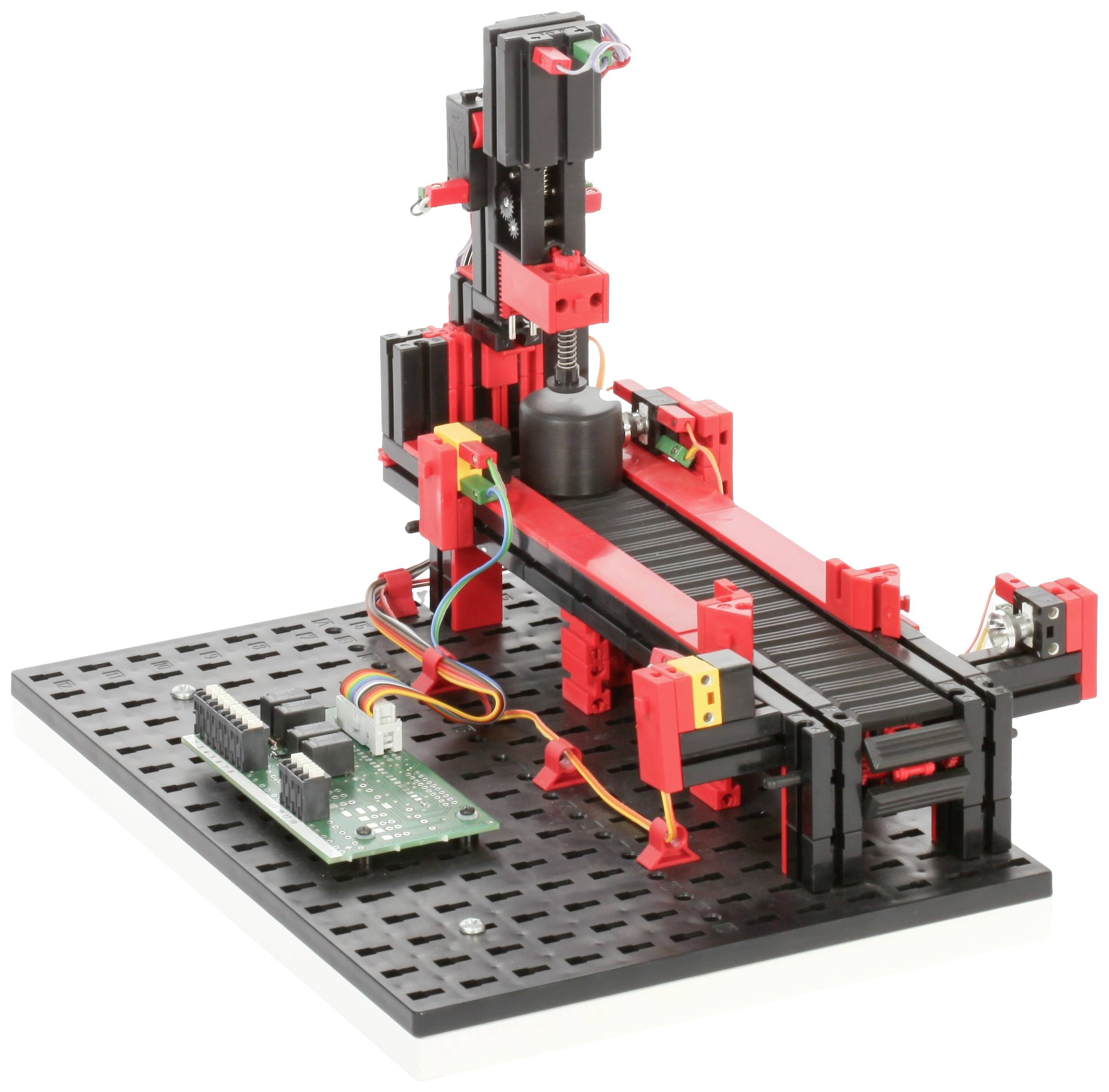 Fischertechnik Stanzmaschine mit Transportband 24V + Arduino PLC Starter Kit
