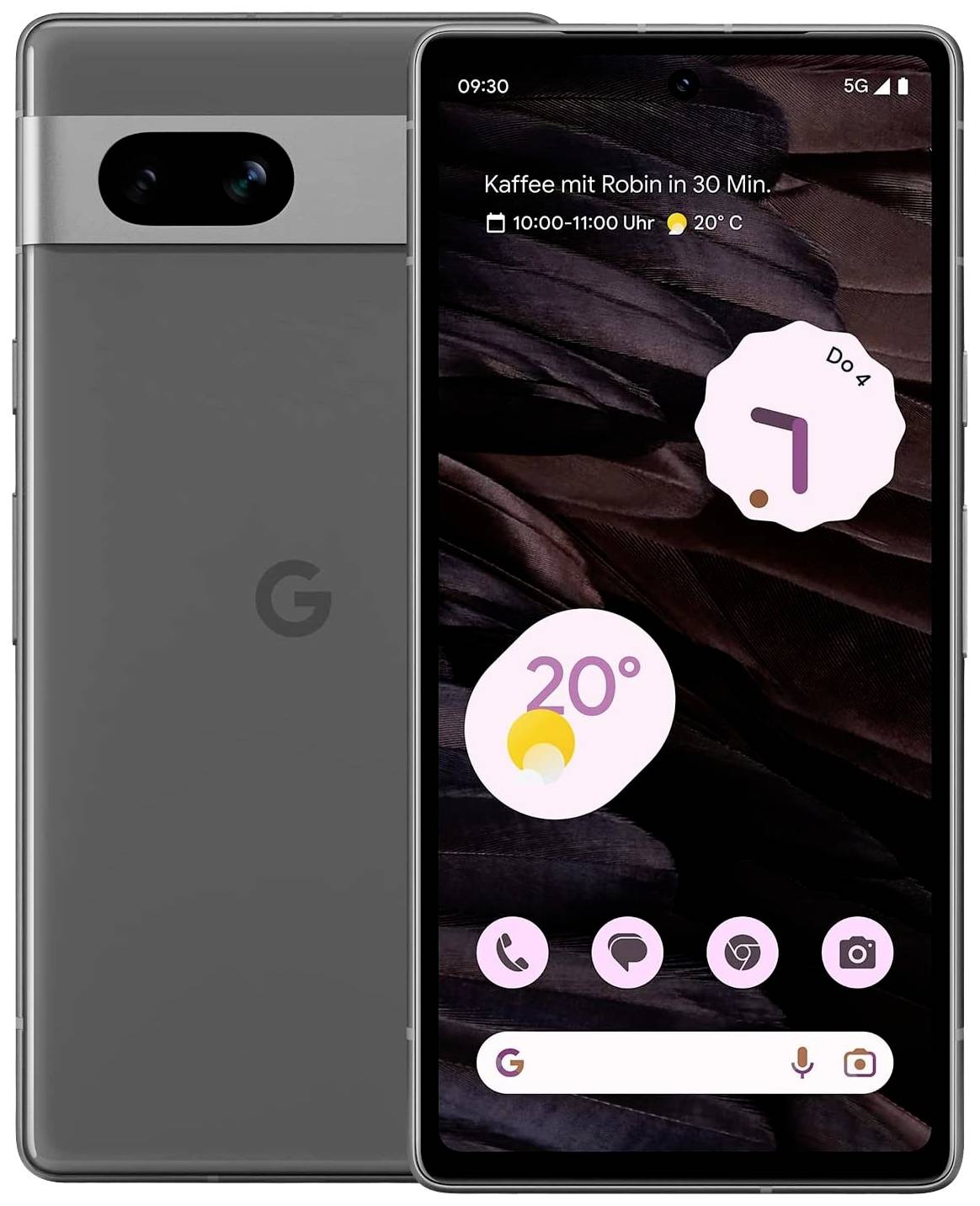 Google Pixel 7a 5G Smartphone 128 GB 15.5 cm (6.1 Zoll) Schwarz Android™ 13 Dual-SIM