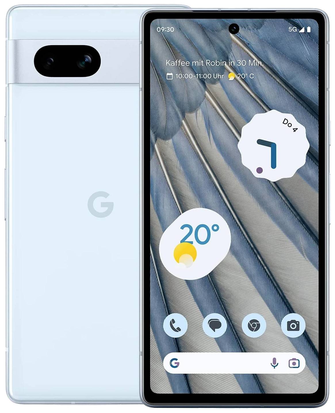 Google Pixel 7a 5G Smartphone 128 GB 15.5 cm (6.1 Zoll) Blau Android™ 13 Dual-SIM
