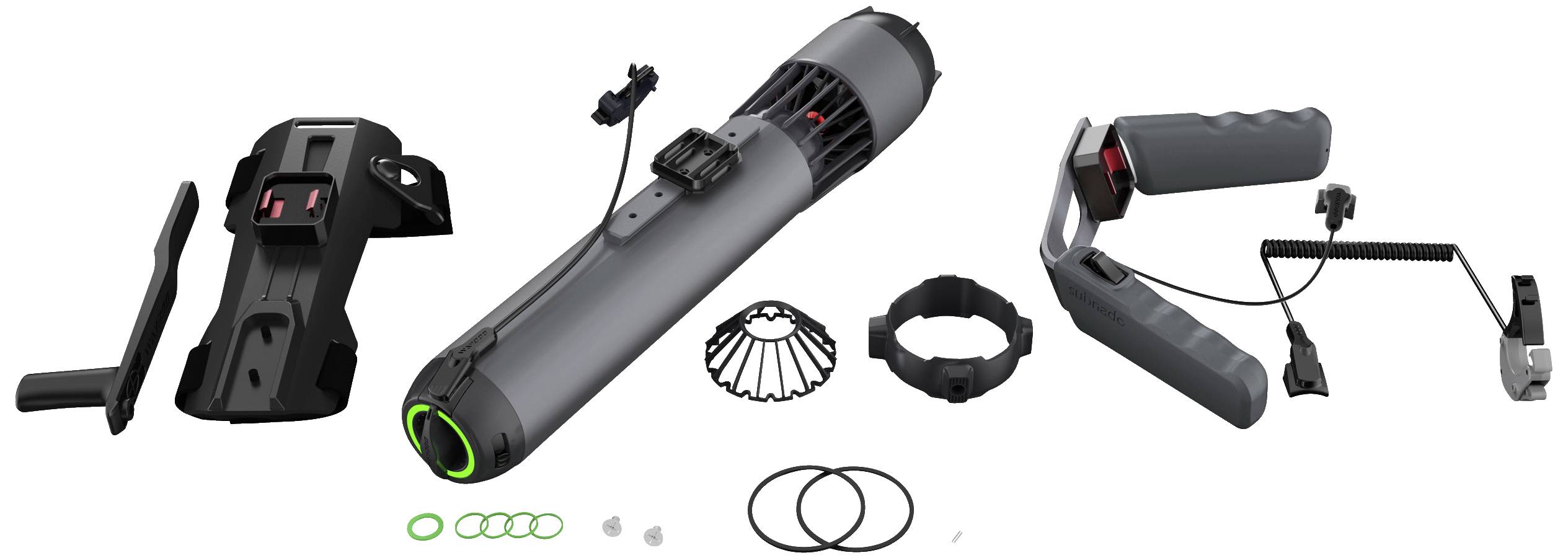 WAYDOO Subnado Unterwasser Scooter Schwarz Li-Ion 25.2V 3900 mAh