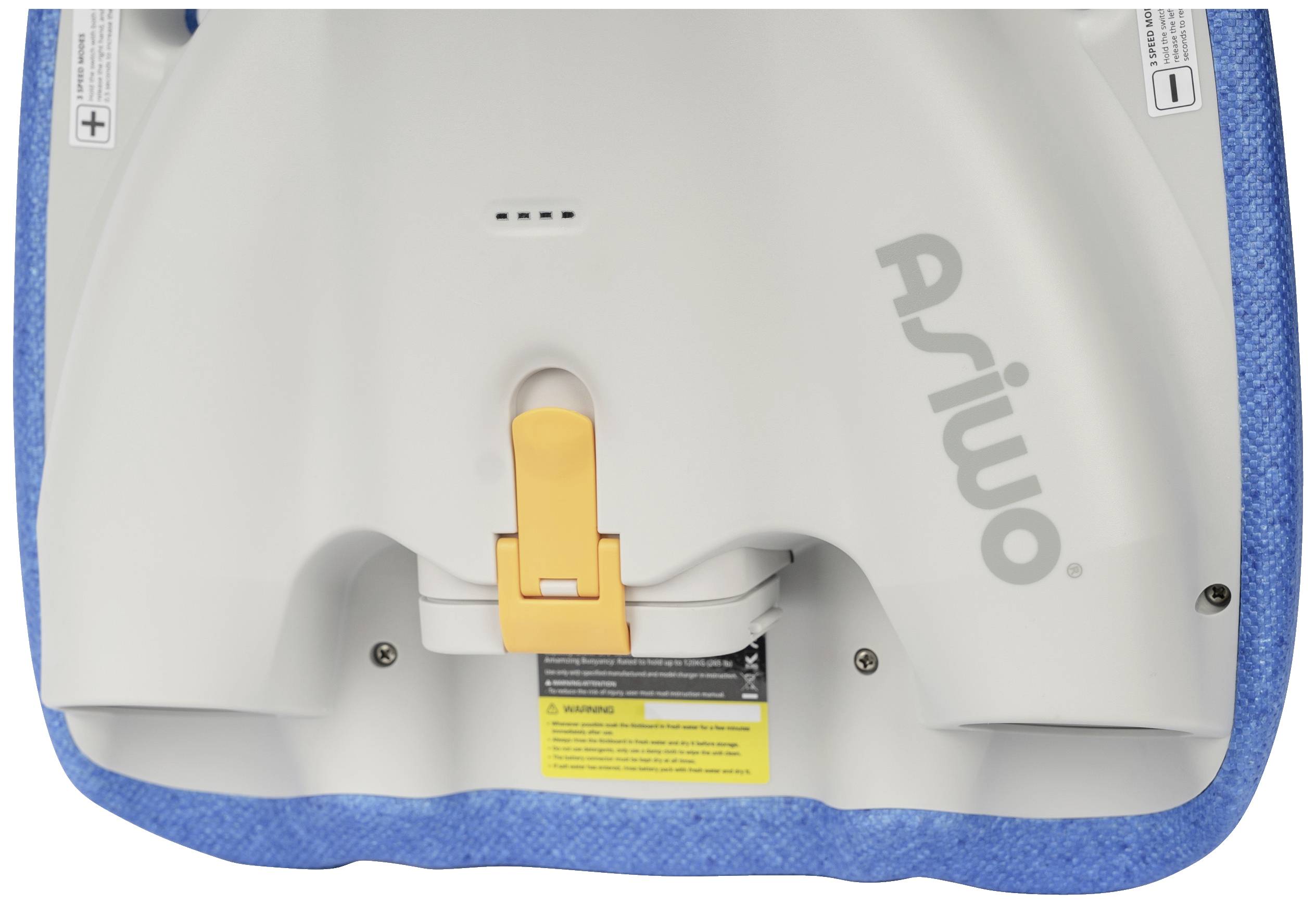 ASIWO E-Schwimmboard Unterwasser Scooter Blau-Weiß Li-Ion 37V 2500 mAh