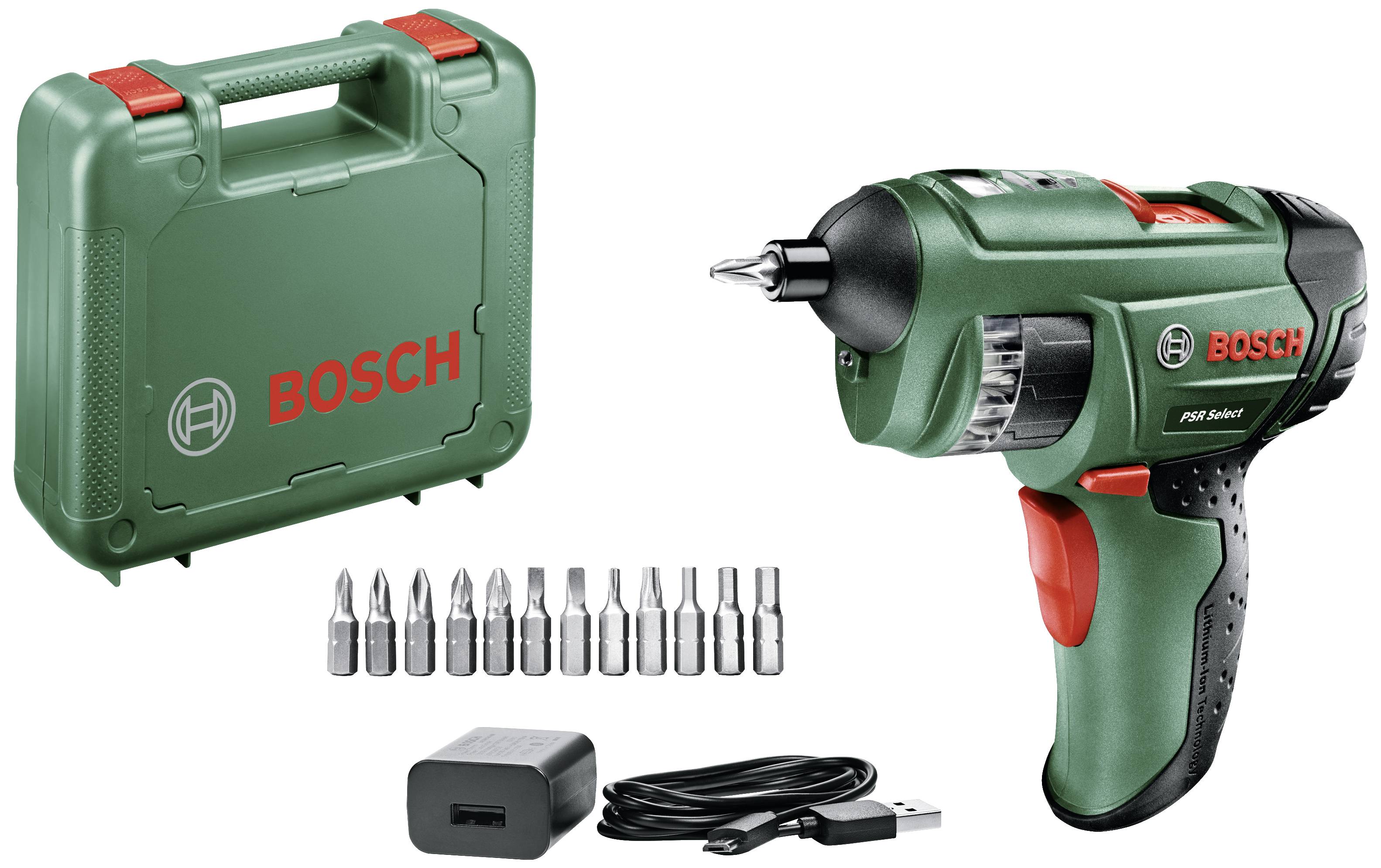 Akkuschrauber PSR Select 3,6Volt (grün/schwarz, Li-Ion-Akku 1,5Ah, im Koffer)