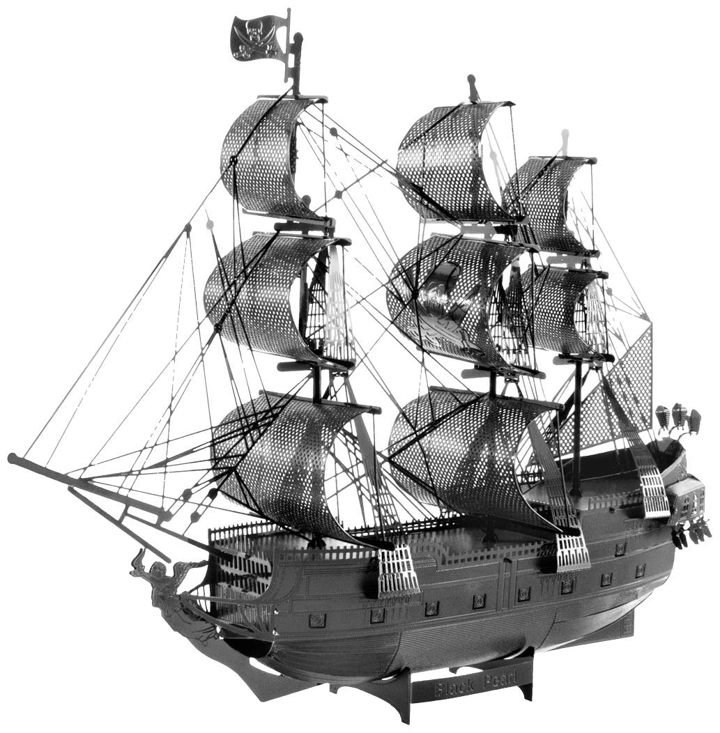 Metal Earth Premium Series Black Pearl Metallbausatz