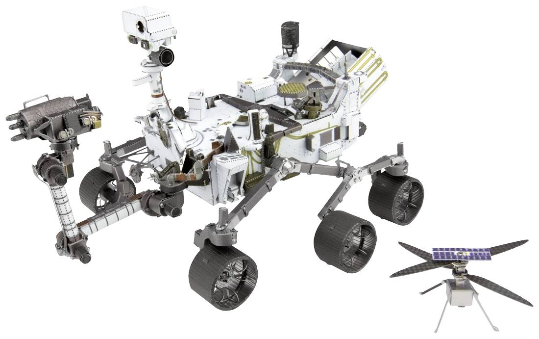 Metal Earth Mars Rover Perseverance & Ingenuity Helicopter Metallbausatz