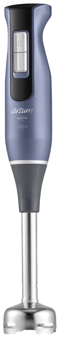 Arzum AR1104 Stabmixer 1500W Turbofunktion, mit Ice-Crushfunktion, mit Messbecher, mit Mixbecher Blau