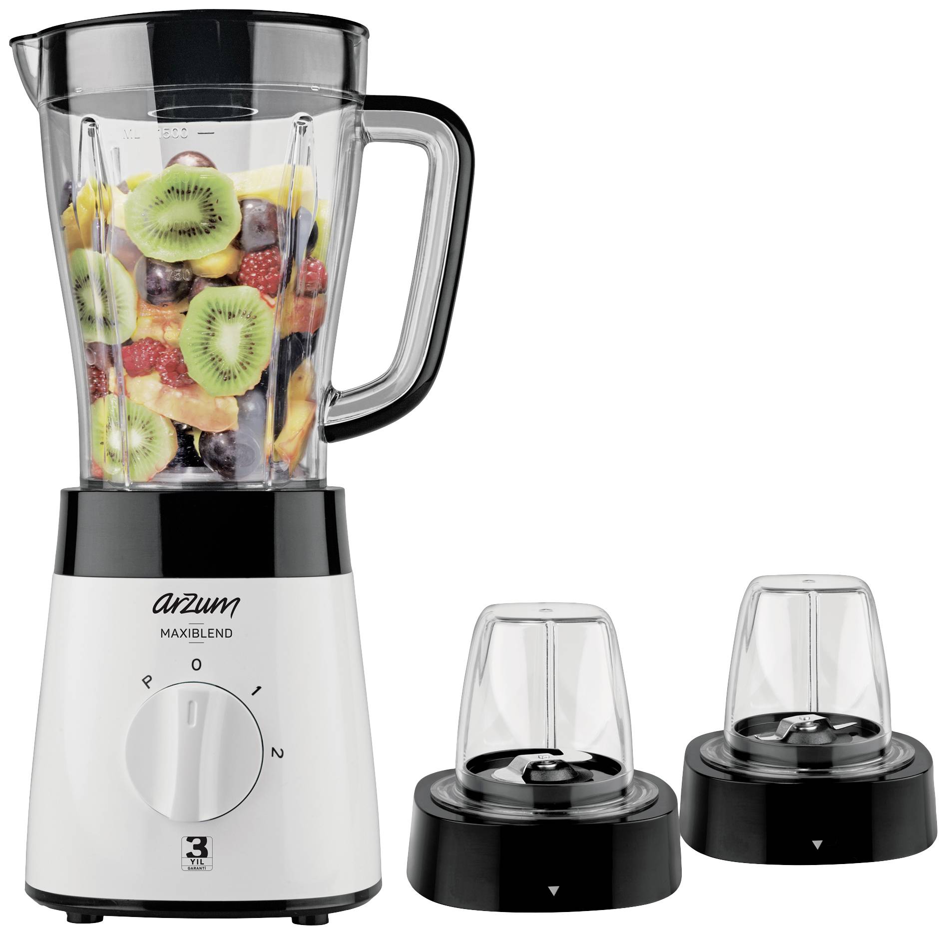 Arzum AR1057 Standmixer 500 W Weiß/Schwarz