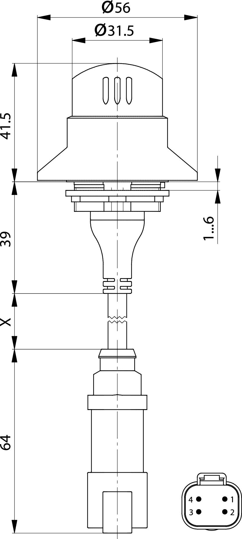 Schlegel Not-Aus-Schalter 2 Öffner IP65, IP69K, IP67 1 St.