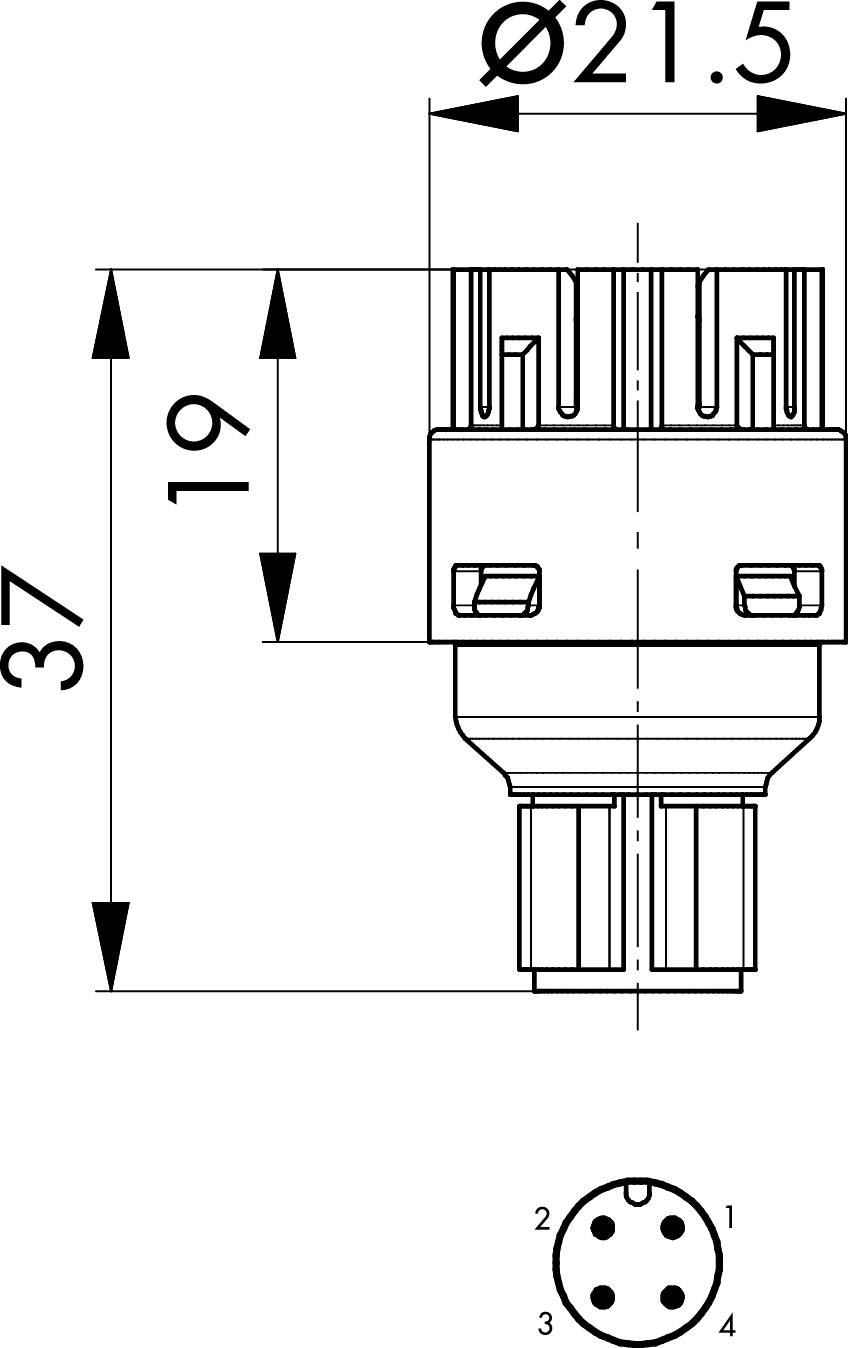 Schlegel Kontaktelement 2 Öffner, 1 Schließer tastend 1St.