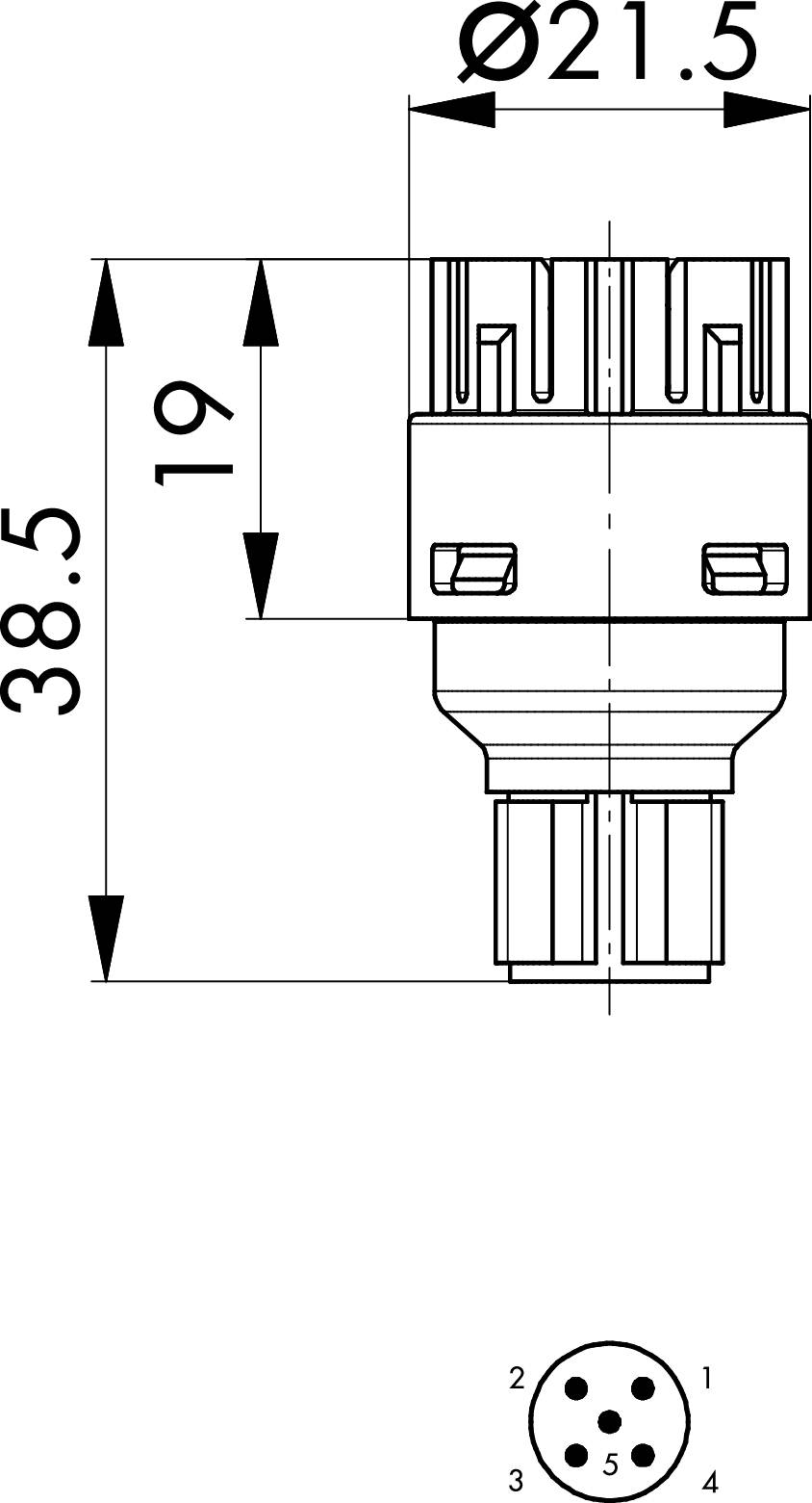 Schlegel Kontaktelement 2 Öffner, 1 Schließer tastend 1St.
