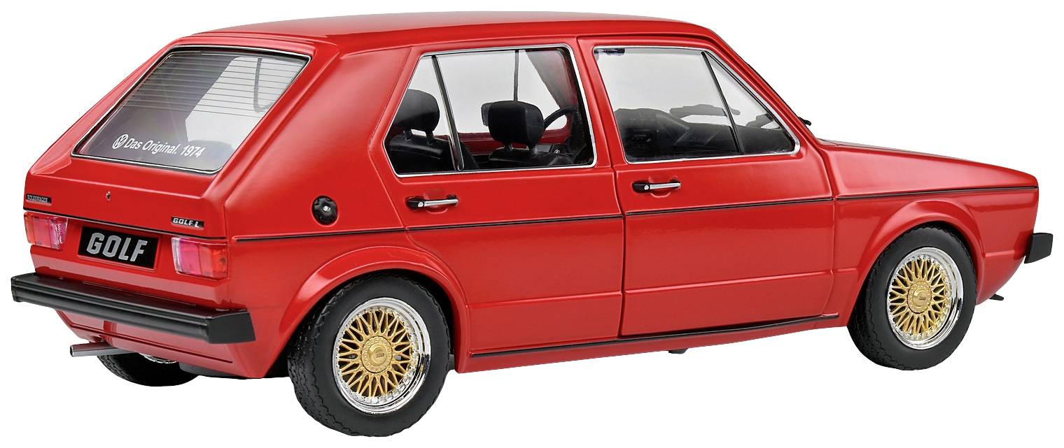 Solido VW Golf I CUSTOM II, rot 1:18 Modellauto