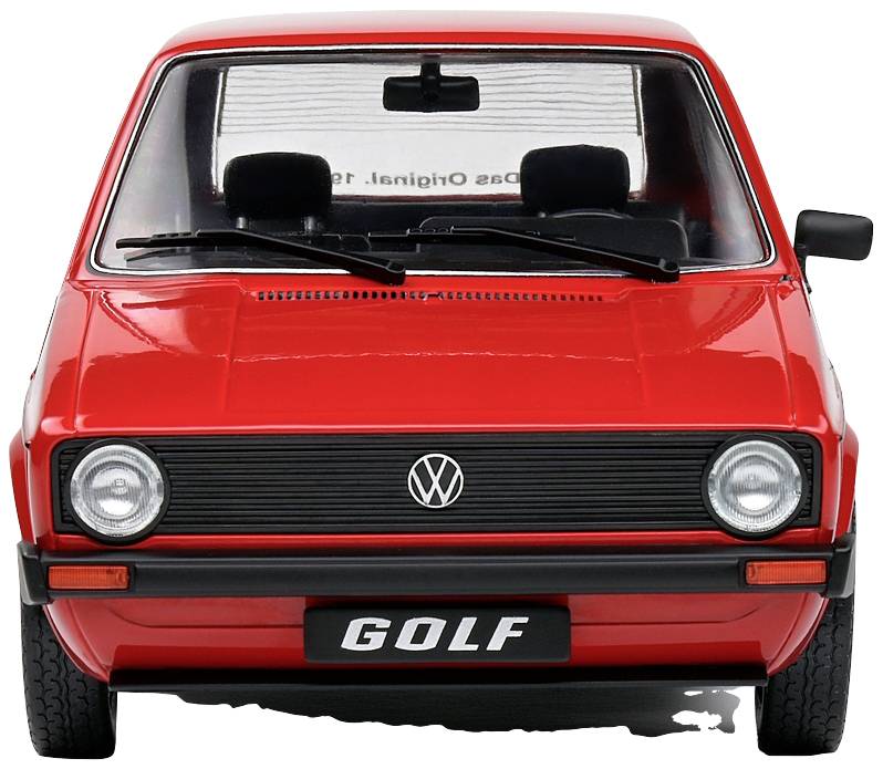 Solido VW Golf I CUSTOM II, rot 1:18 Modellauto