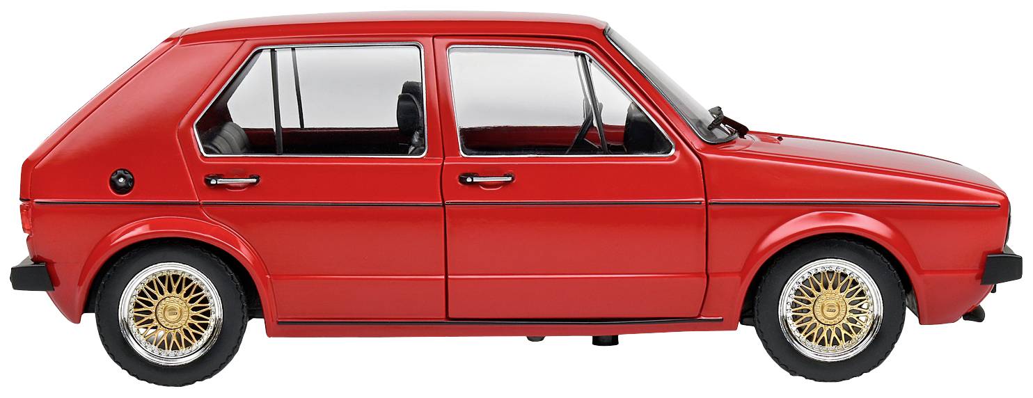 Solido VW Golf I CUSTOM II, rot 1:18 Modellauto