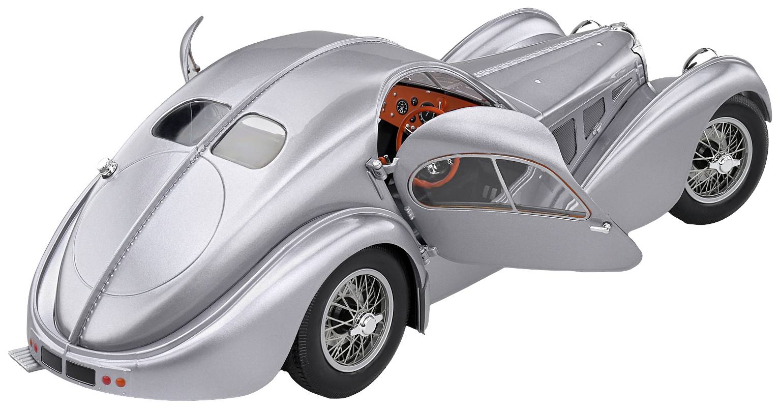 Solido Bugatti Atlantic Type 57 SC, silber 1:18 Modellauto