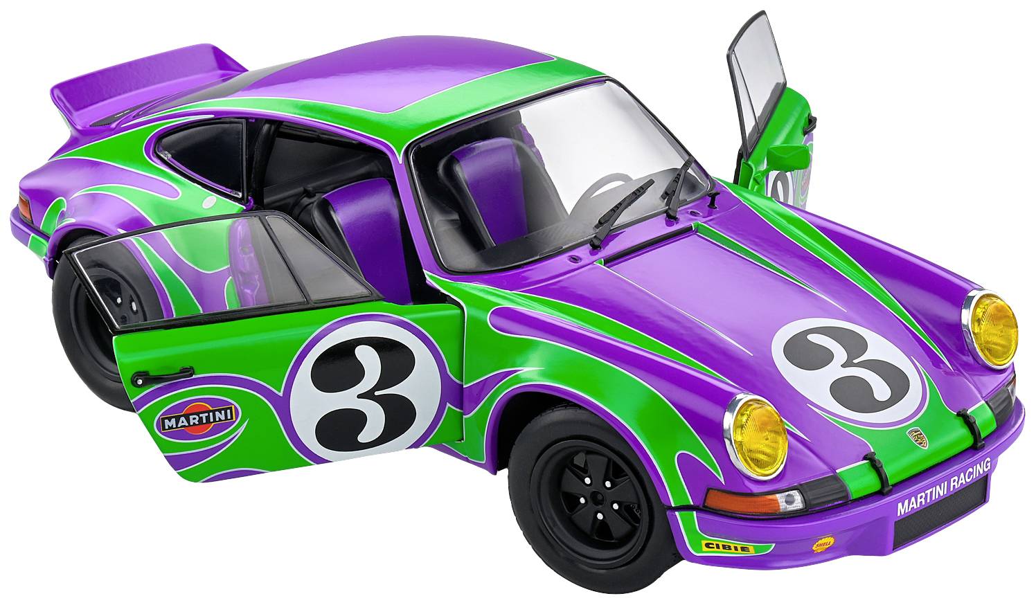 Solido Porsche 911 RSR lila 1:18 Modellauto