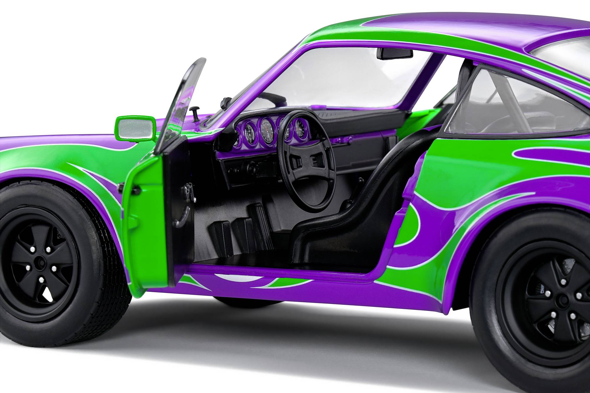 Solido Porsche 911 RSR lila 1:18 Modellauto