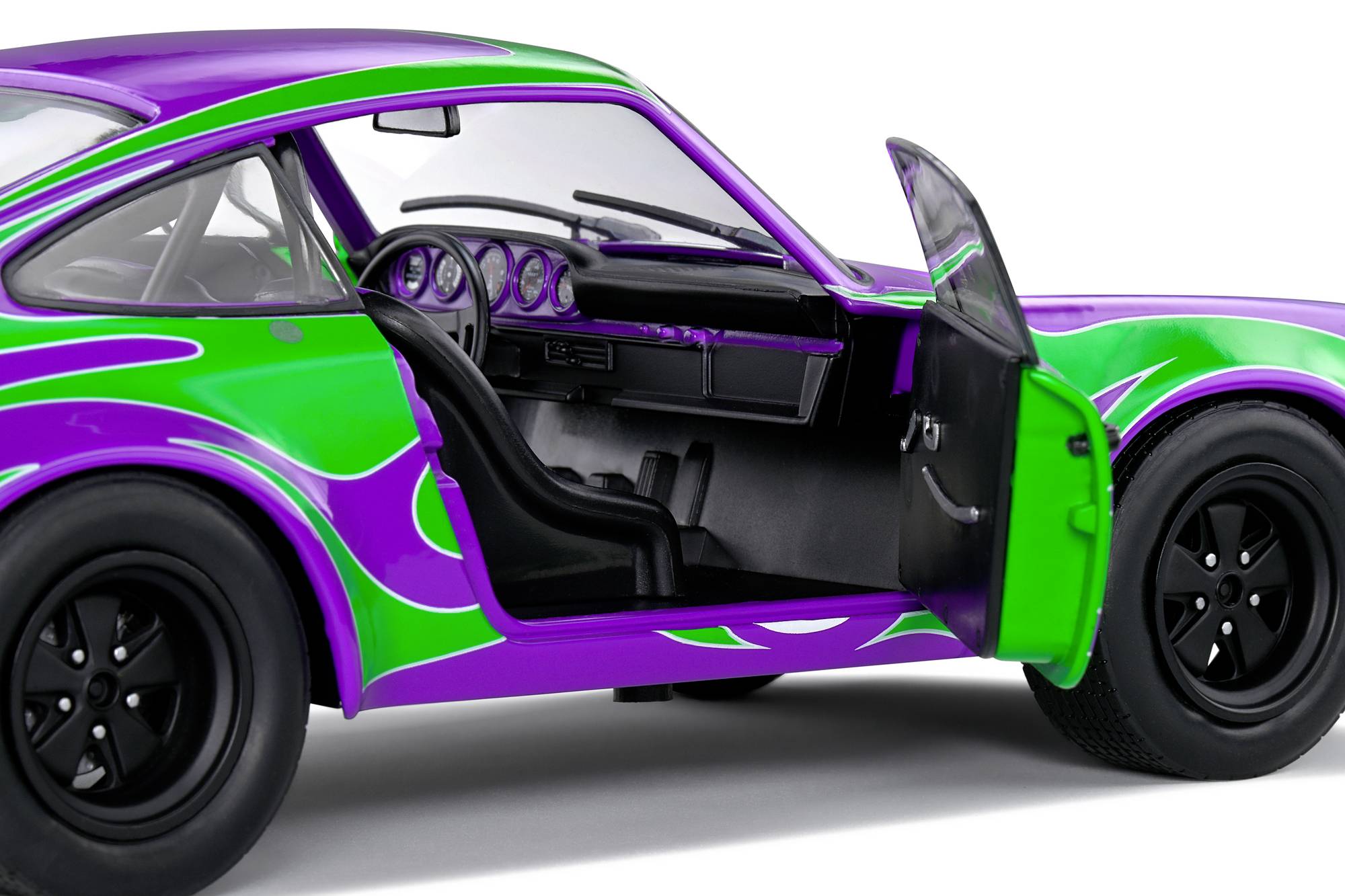 Solido Porsche 911 RSR lila 1:18 Modellauto