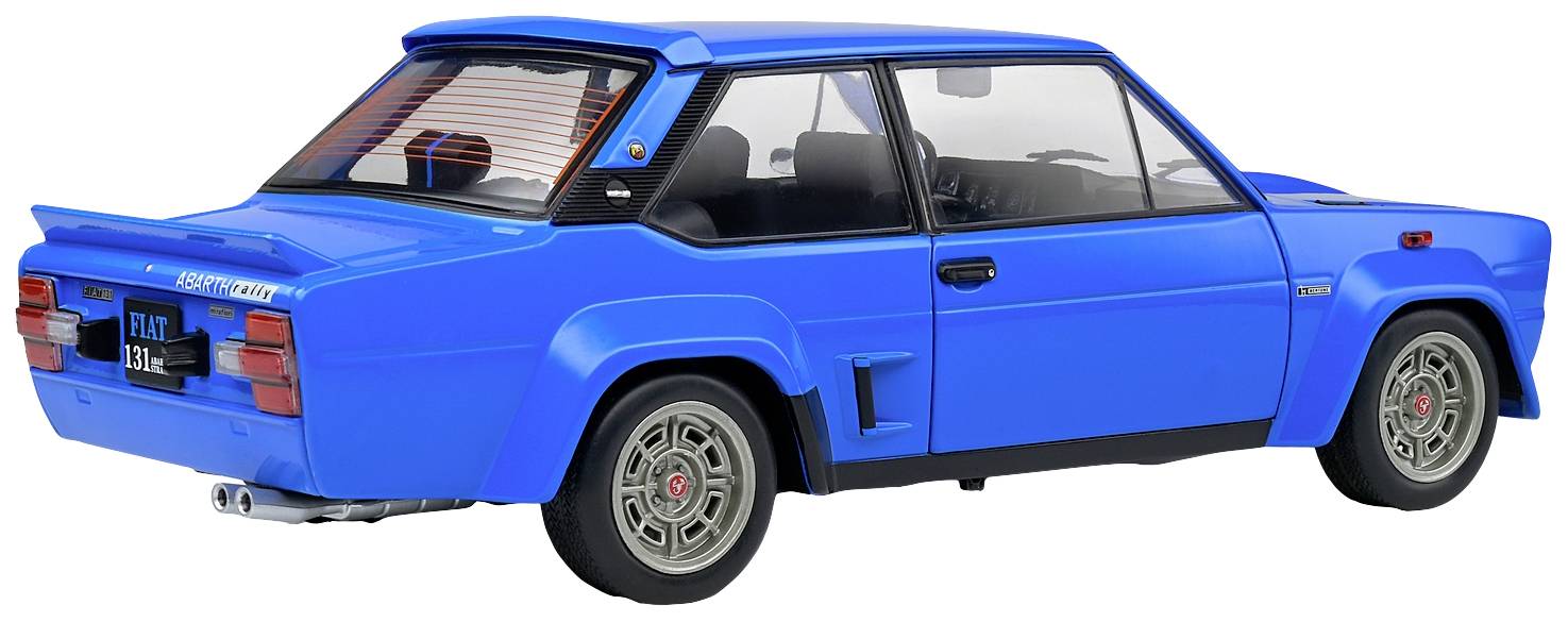Solido Fiat 131 Abarth blau 1:18 Modellauto