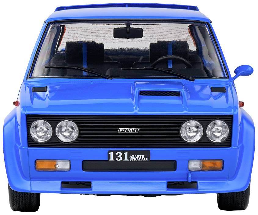 Solido Fiat 131 Abarth blau 1:18 Modellauto
